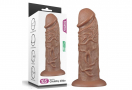 Lovetoy Realistic Chubby Dildo Brown, 27cm