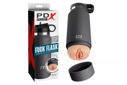 Fuck Flask Secret Delight Discreet Stroker Light